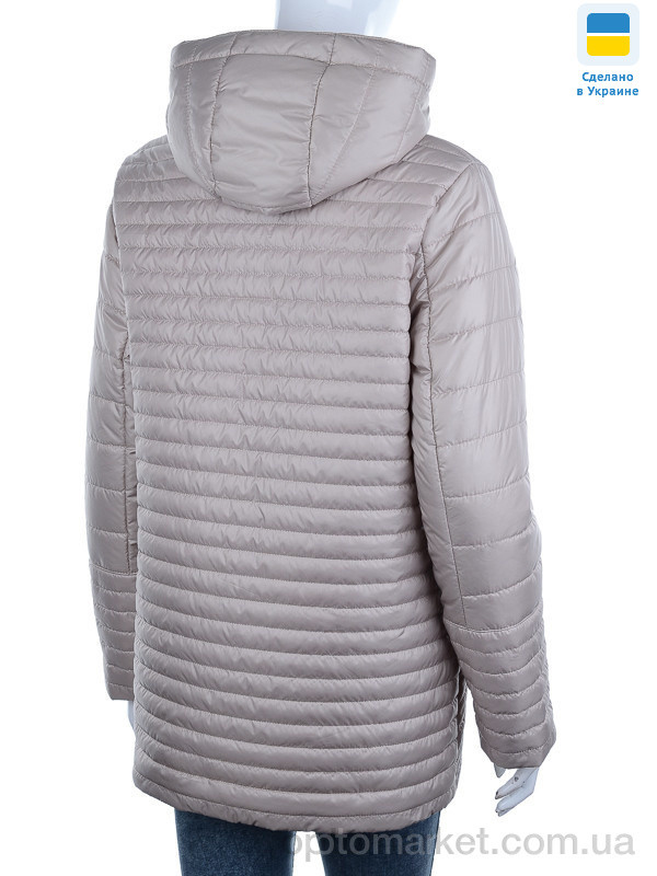 Купить Куртка жіночі Весна2 бежевий Divo бежевий, фото 2