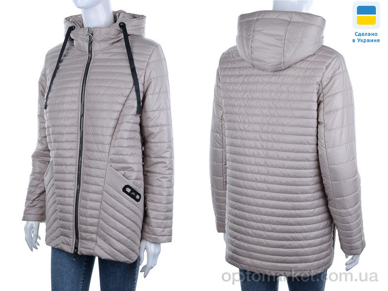 Купить Куртка жіночі Весна2 бежевий Divo бежевий, фото 3