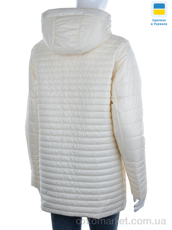 Купить Куртка жіночі Весна2 перлина Divo бежевий, фото 2