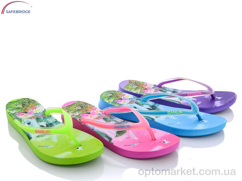 Купить Шльопанці жіночі VH251-48mix Sanlin мікс, фото 1