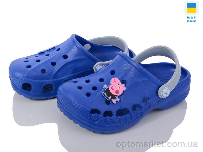 Купить Крокси дитячі Vitaliya navy Vitaliya синій, фото 1