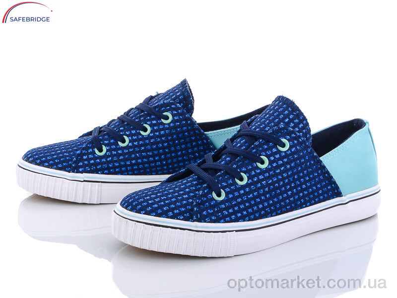 Купить Кеди жіночі VJN09 Jiannai синій, фото 1