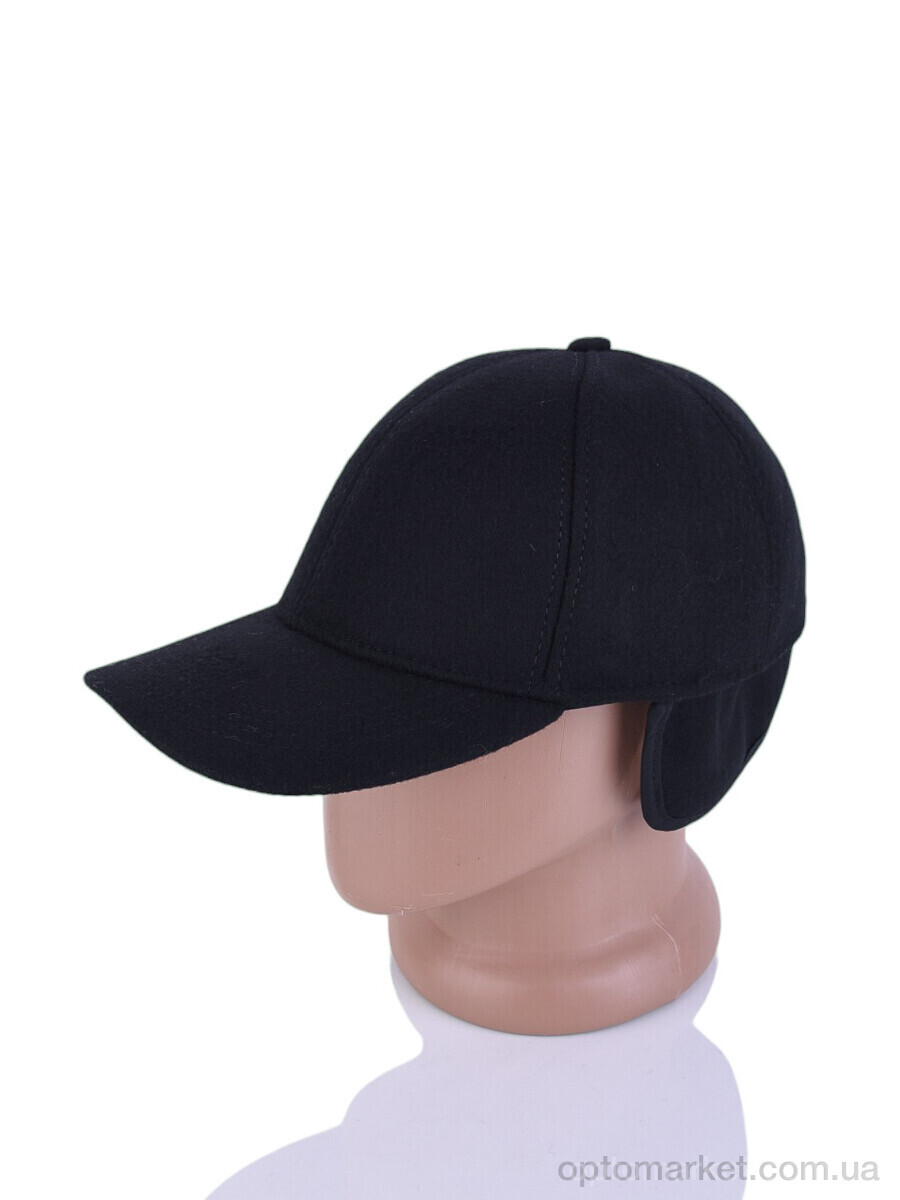 Купить Кепка чоловічі Вовна чорний Королева чорний, фото 1