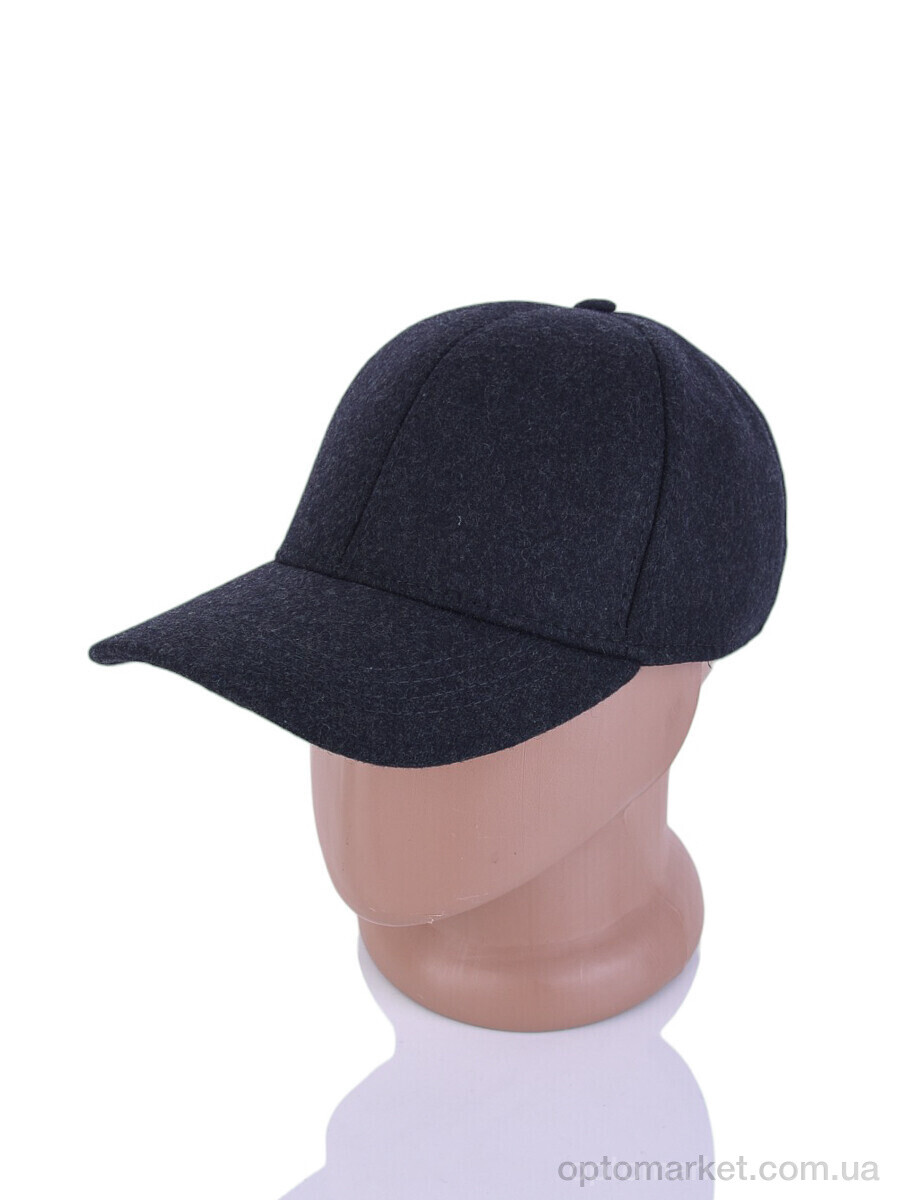 Купить Кепка чоловічі Вовна т.сірий Королева сірий, фото 2