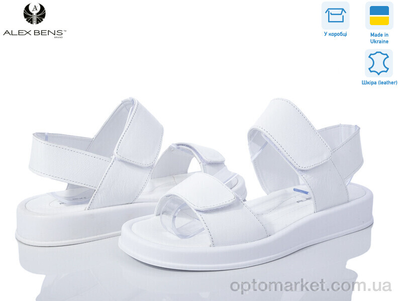 Купить Босоніжки жіночі VП7 білий Alex Bens білий, фото 1