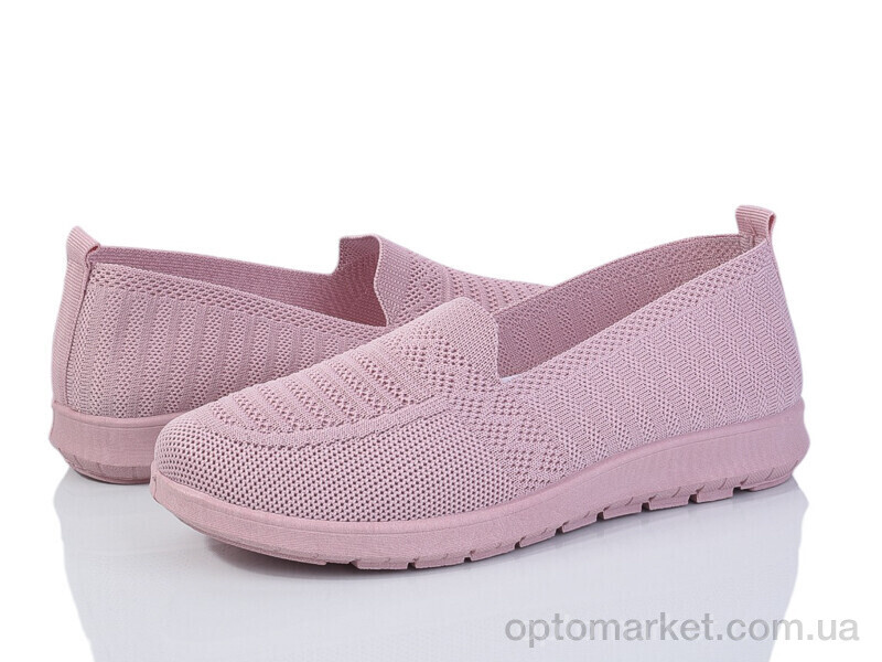 Купить Балетки жіночі W015-3 LQD рожевий, фото 1