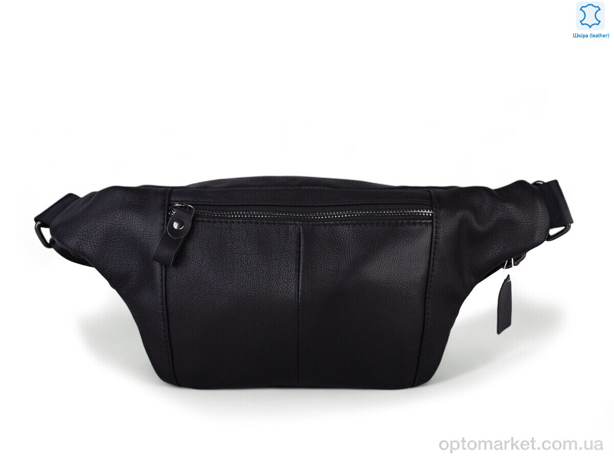 Купить Бананка чоловічі W016 black Sunshine bag чорний, фото 2