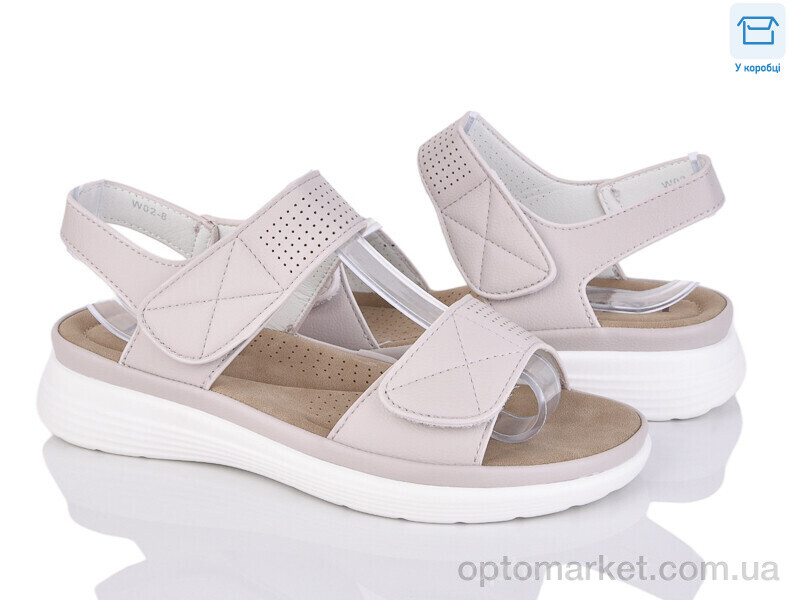 Купить Босоніжки жіночі W02-8 L&M сірий, фото 1