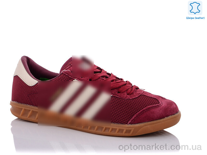 Купить Кросівки чоловічі W026-3 A.idas бордовий, фото 1