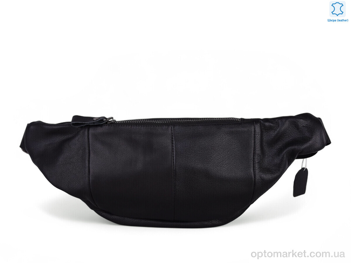 Купить Бананка чоловічі W046 black Sunshine bag чорний, фото 2