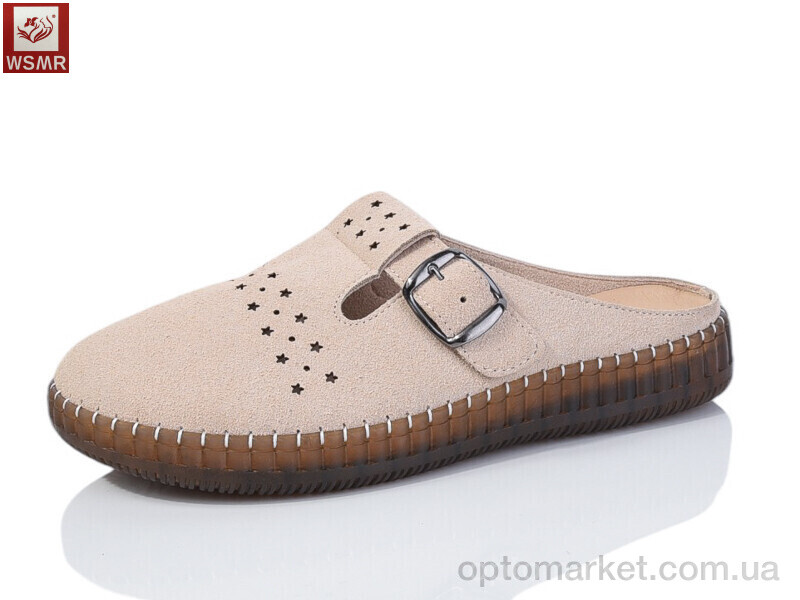 Купить Шльопанці жіночі W05-3 WSMR бежевий, фото 1
