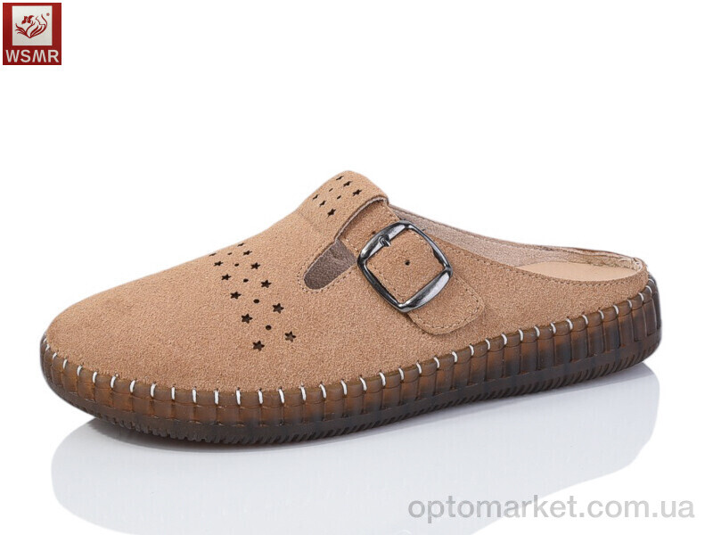 Купить Шльопанці жіночі W05-6 WSMR бежевий, фото 1