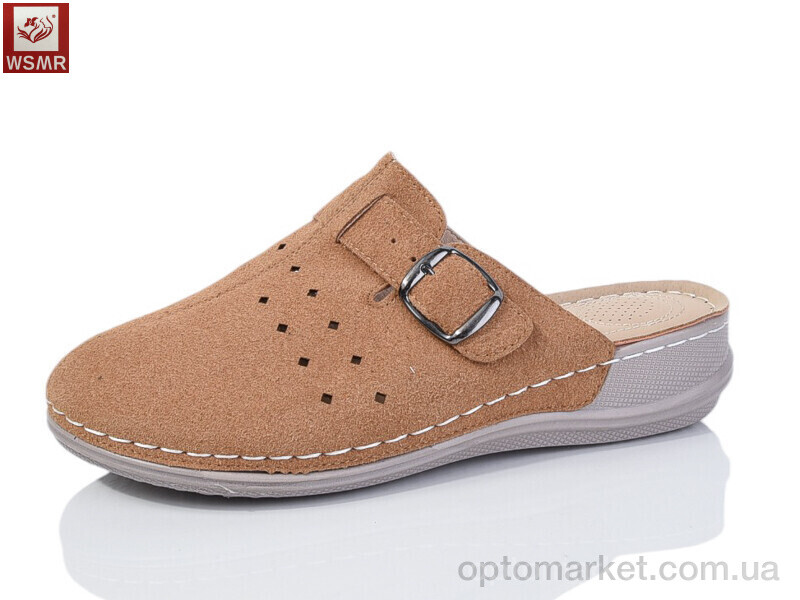 Купить Шльопанці жіночі W06-8 WSMR бежевий, фото 1