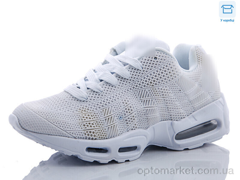 Купить Кросівки жіночі W062 white N.ke білий, фото 1