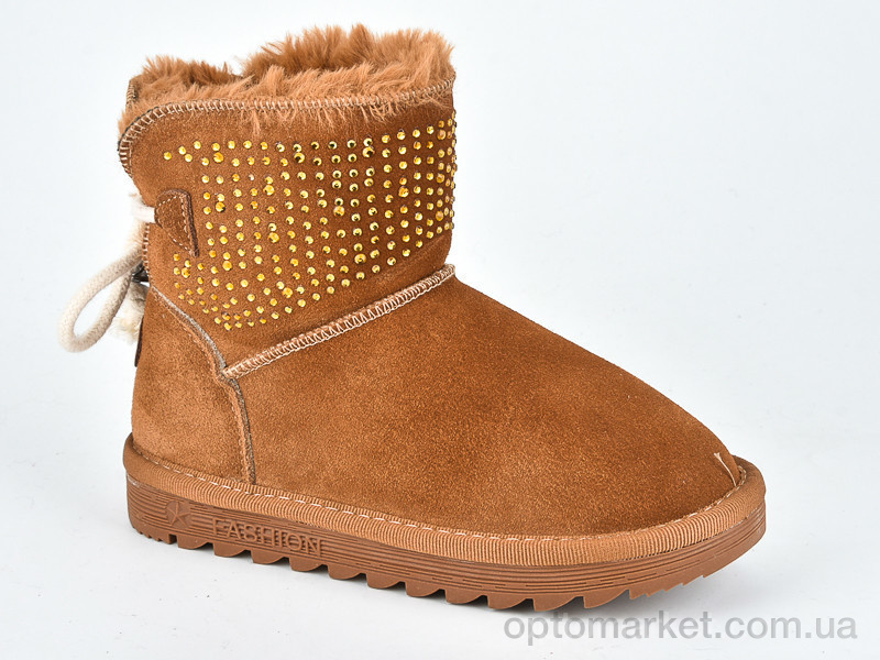 Купить Уги дитячі W1-100 coffee Violeta коричневий, фото 1