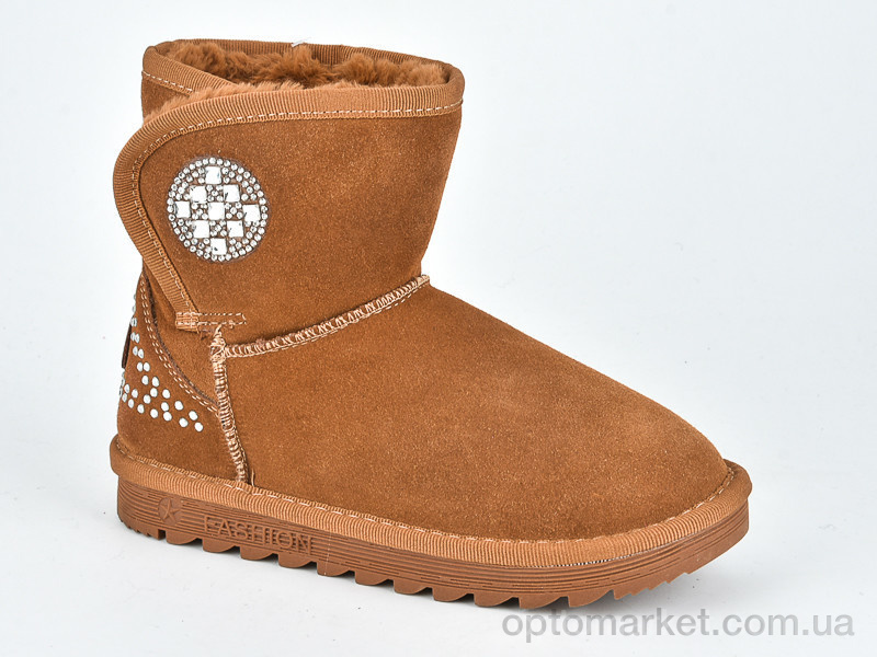 Купить Уги дитячі W1-102-2 coffee Violeta коричневий, фото 1