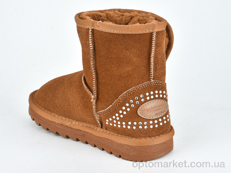 Купить Уги дитячі W1-102 coffee Violeta коричневий, фото 2