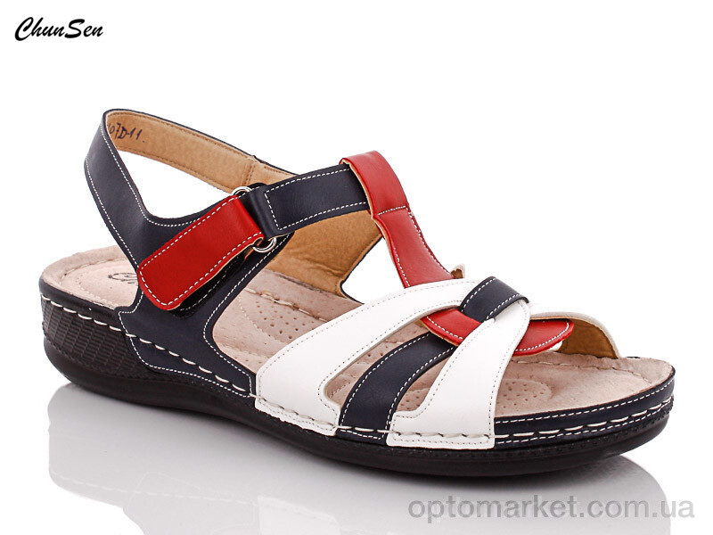 Купить Босоніжки жіночі W107D-11 Chunsen синій, фото 1