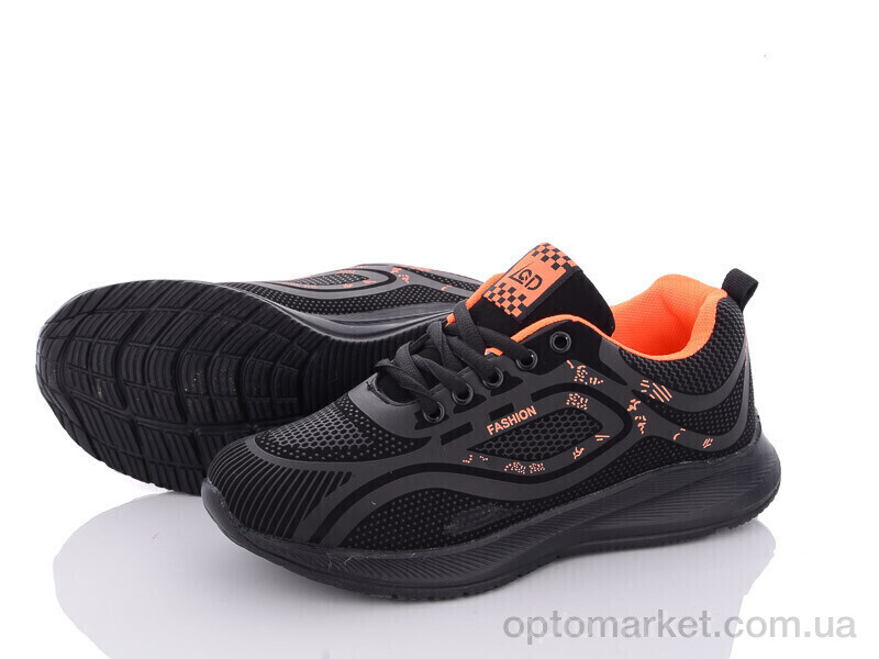 Купить Кросівки дитячі W122 orange LQD чорний, фото 1