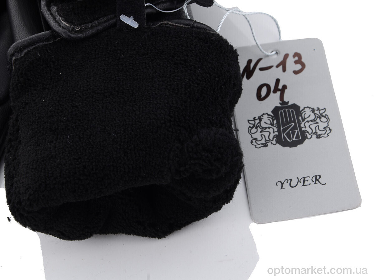 Купить Рукавички жіночі W13 mix Королева чорний, фото 2