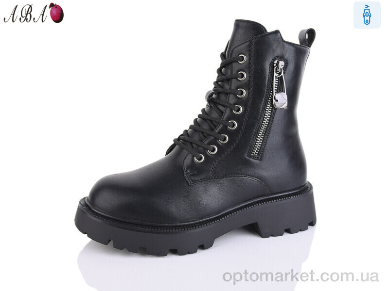 Купить Черевики жіночі W157 Girnaive чорний, фото 1