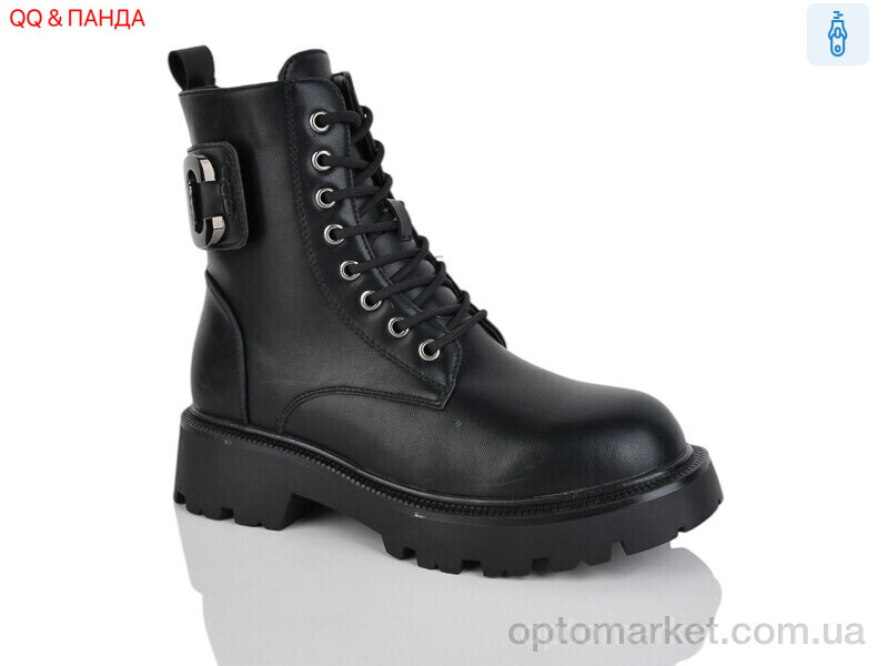 Купить Черевики жіночі W159 QQ&Панда чорний, фото 1