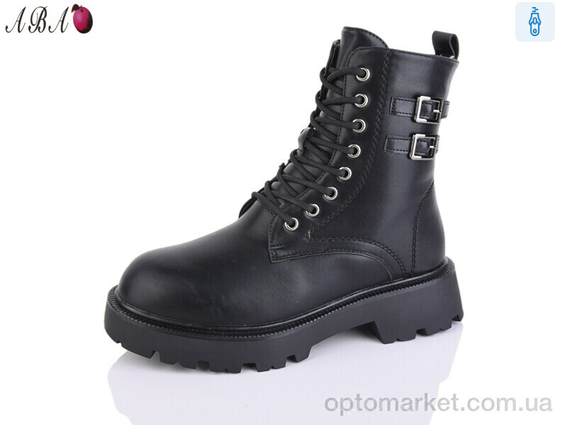 Купить Черевики жіночі W162 Girnaive чорний, фото 1