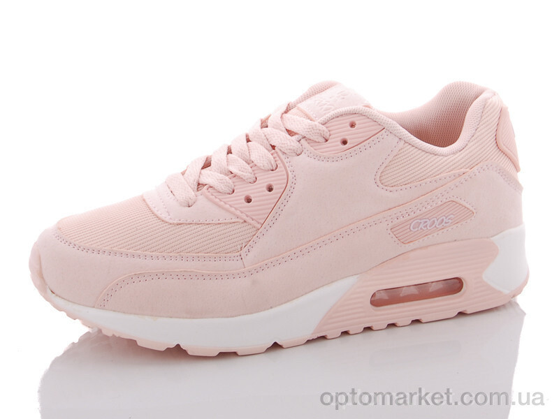 Купить Кросівки жіночі W1834-3 CROOS рожевий, фото 1