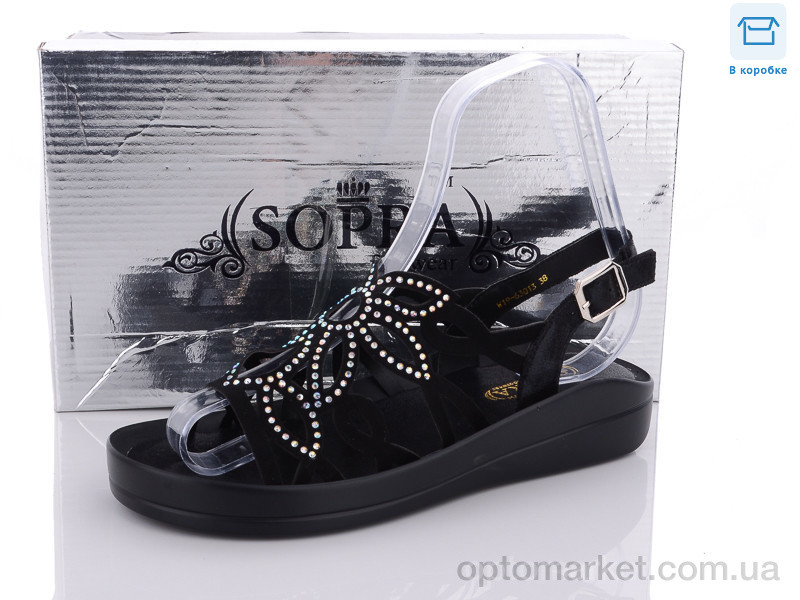 Купить Босоніжки жіночі W19-63013 Sopra чорний, фото 1