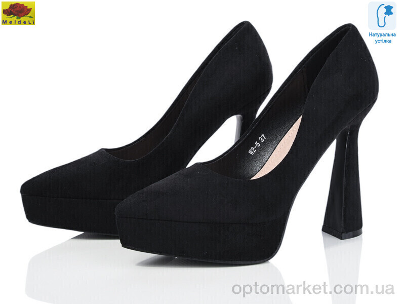 Купить Туфлі жіночі W2-5 Mei De Li чорний, фото 1