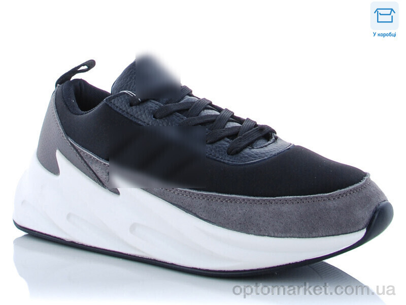 Купить Кросівки чоловічі W207-3 A.idas чорний, фото 1