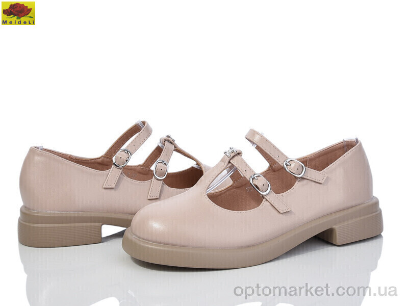 Купить Туфлі жіночі W208-6 Mei De Li бежевий, фото 1