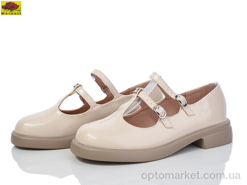 Купить Туфлі жіночі W208-9 Mei De Li бежевий, фото 1