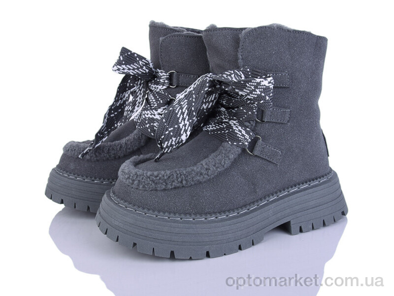Купить Черевики жіночі W22-4 AAPR сірий, фото 1