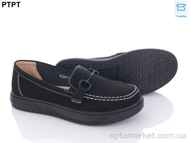 Купить Туфлі жіночі W2307-1 PTPT чорний, фото 1