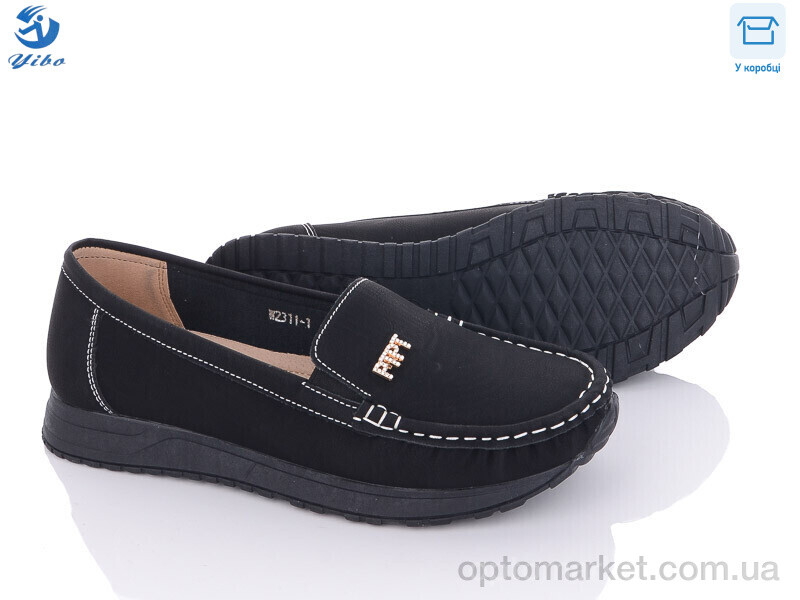 Купить Туфлі жіночі W2311-1 PTPT чорний, фото 1