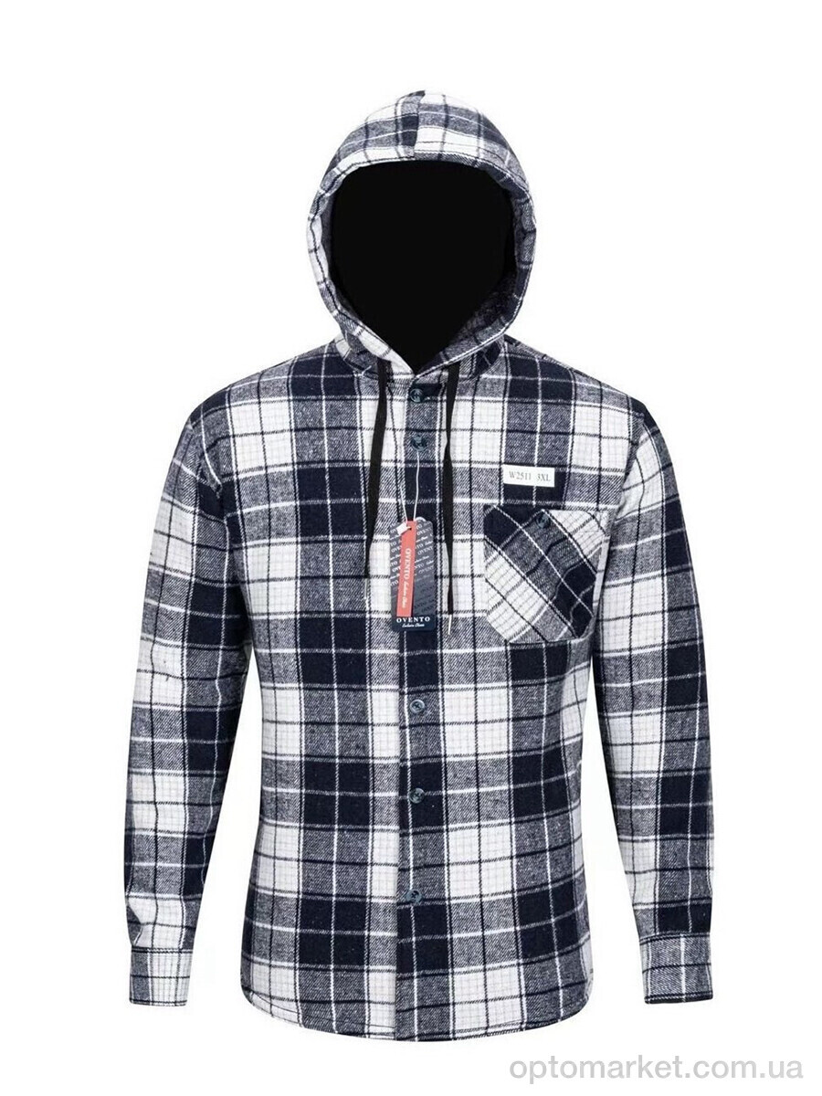 Купить Сорочка чоловічі W2511 d.grey Ovento, фото 1