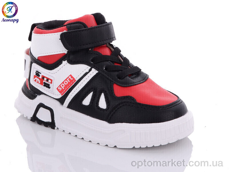 Купить Кросівки дитячі W2B-3 Леопард червоний, фото 1