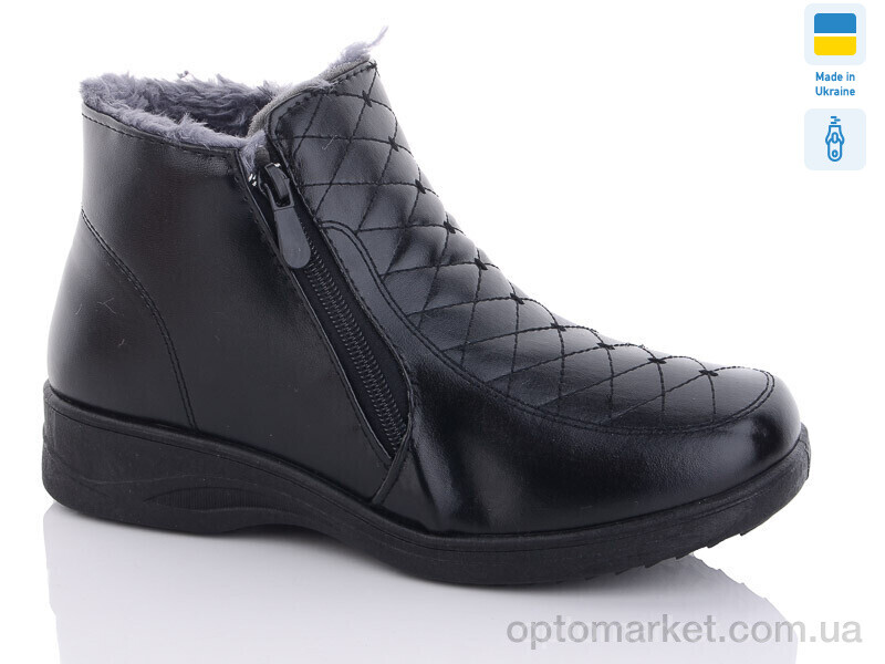 Купить Черевики жіночі W3-1B Dual чорний, фото 1