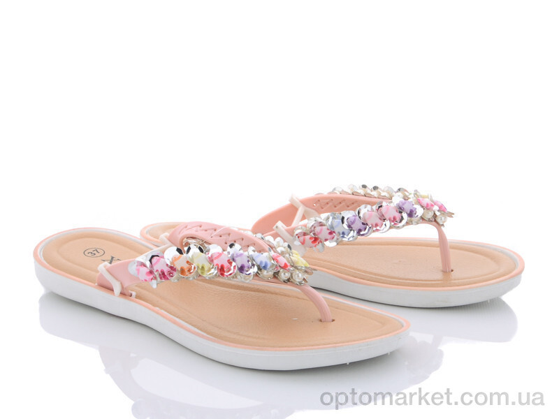Купить Шльопанці жіночі W3-3 Xifa рожевий, фото 1