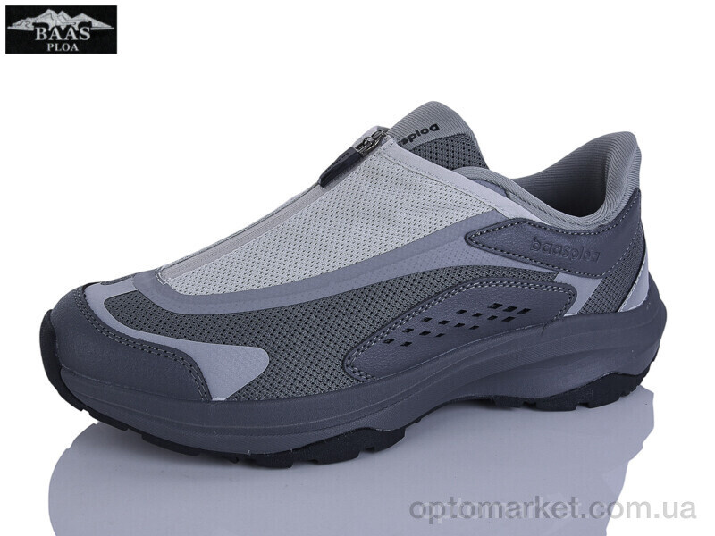 Купить Кросівки чоловічі W3169-7 Baas сірий, фото 1