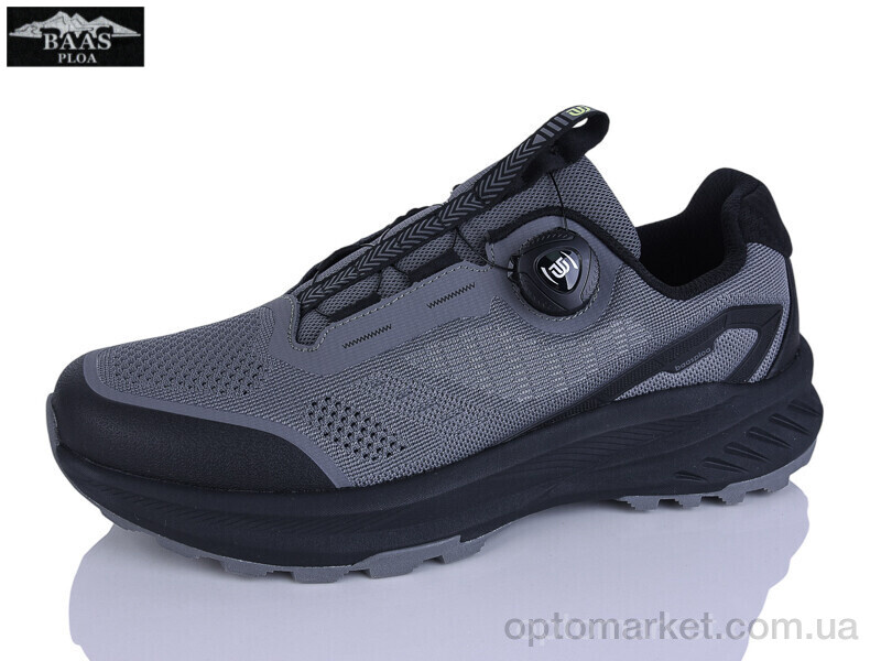 Купить Кросівки чоловічі W3182-10 Baas сірий, фото 1