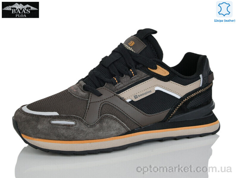 Купить Кросівки чоловічі W3189-6 Baas коричневий, фото 1