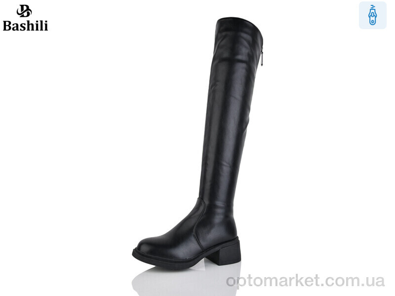 Купить Ботфорти жіночі W326-3 Башили чорний, фото 1