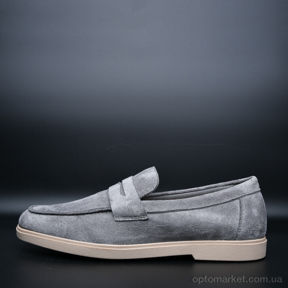 Купить Туфлі чоловічі W3851-6 DaFuYuan сірий, фото 2