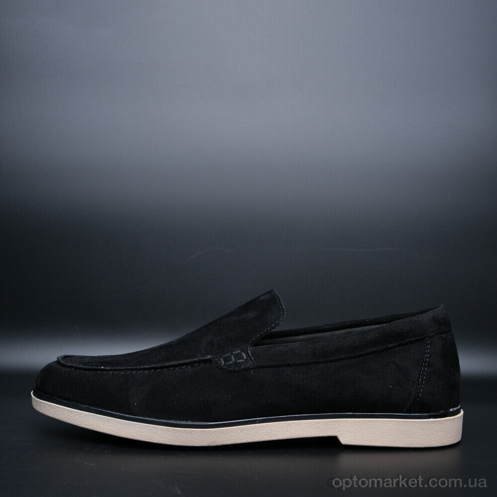 Купить Туфлі чоловічі W3852-1 DaFuYuan чорний, фото 2