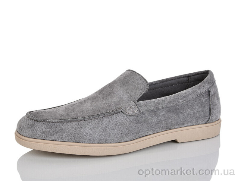 Купить Туфлі чоловічі W3852-6 DaFuYuan сірий, фото 1