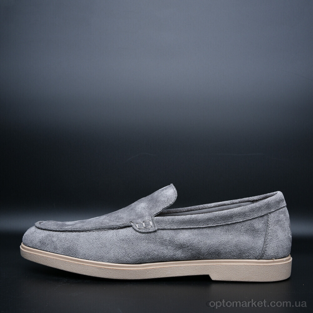 Купить Туфлі чоловічі W3852-6 DaFuYuan сірий, фото 2