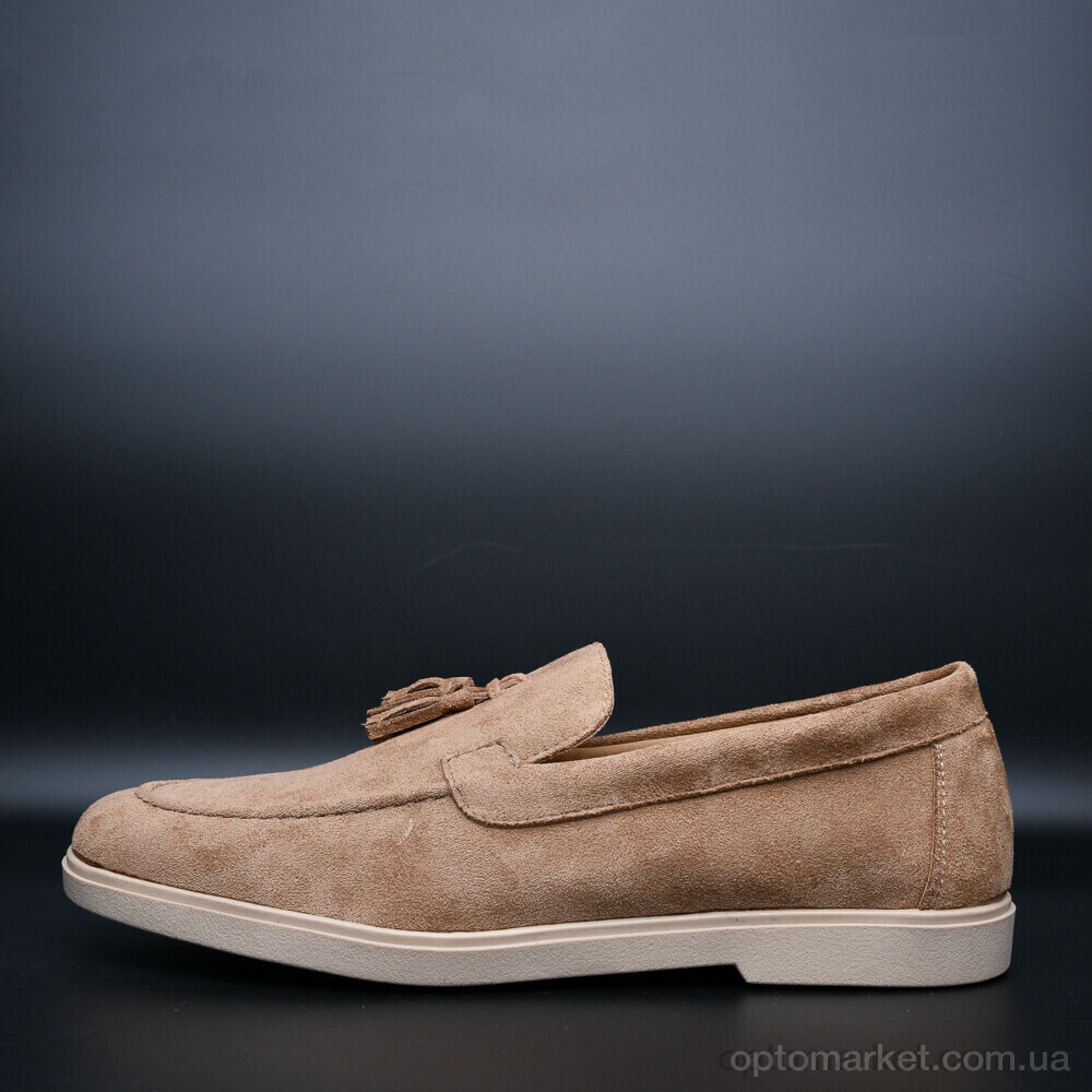 Купить Туфлі чоловічі W3853-17 DaFuYuan коричневий, фото 2