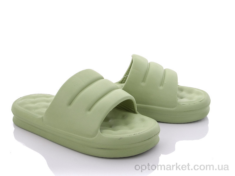 Купить Шльопанці жіночі W404 green Violeta only one зелений, фото 1